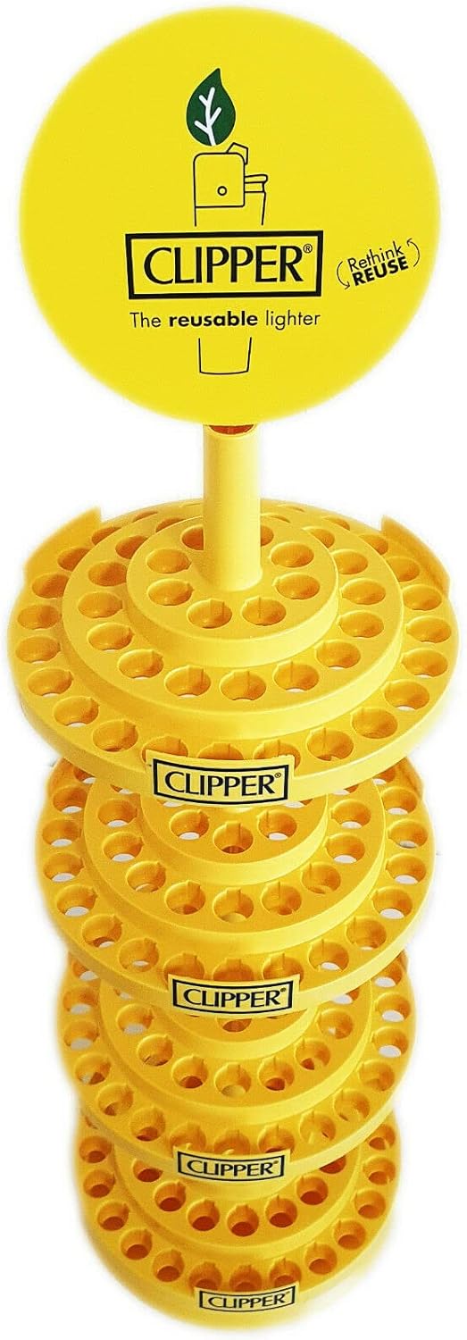 Original CLIPPER Aussteller | Expo mit Drehfläche für grosse Feuerzeuge | 4 Etagen 192 Sitzer 4 Pian