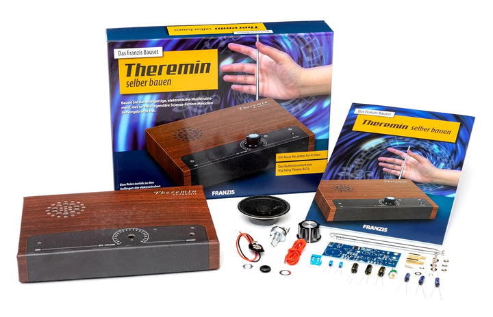 FRANZIS 65347 - Theremin selber bauen - Bausatz zum Löten, das kultige Musik-Instrument als Eigenbau