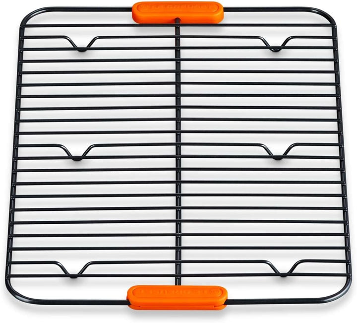 Le Creuset Antihaftbeschichtetes Kuchengitter, Schwarz Matt, 46601000010000 Kühlregal Antihaftbeschi