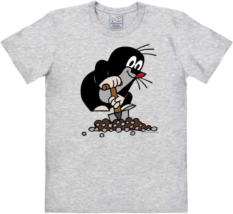 Logoshirt® TV I Der kleine Maulwurf I Hügel I T-Shirt Print I Damen & Herren I kurzärmlig I Lizenzie