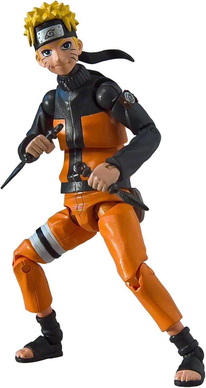 Toynami Naruto Shippuden 4 inch Poseable Figure Series 1 - Naruto Action Figure -10cm