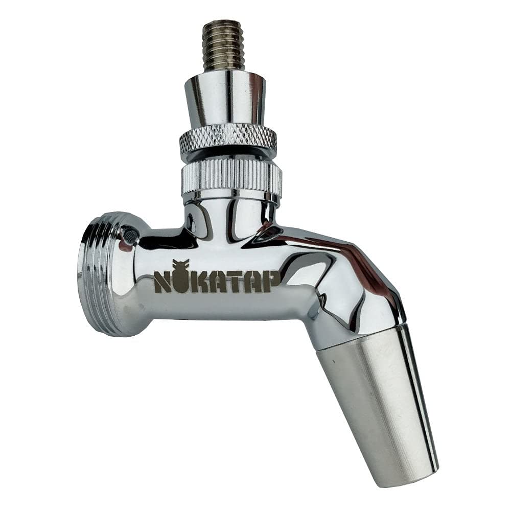 Nukatap SS Forward Sealing Bierhahn (verchromter Edelstahl), Edelstahl