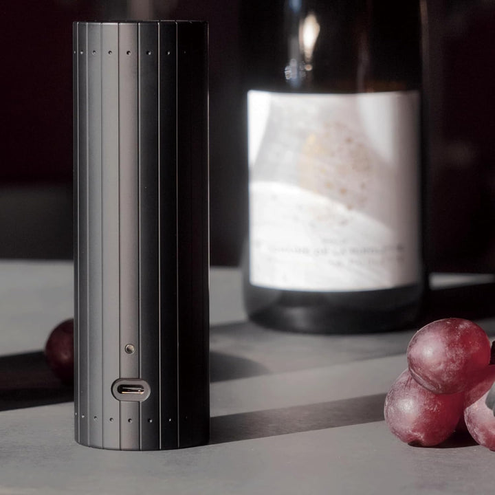L’ATELIER DU VIN – Elektrische Weinpumpe Gard’Vin On/Off Power + 3 Stopfen – Bewahrt die Aromen Ihre