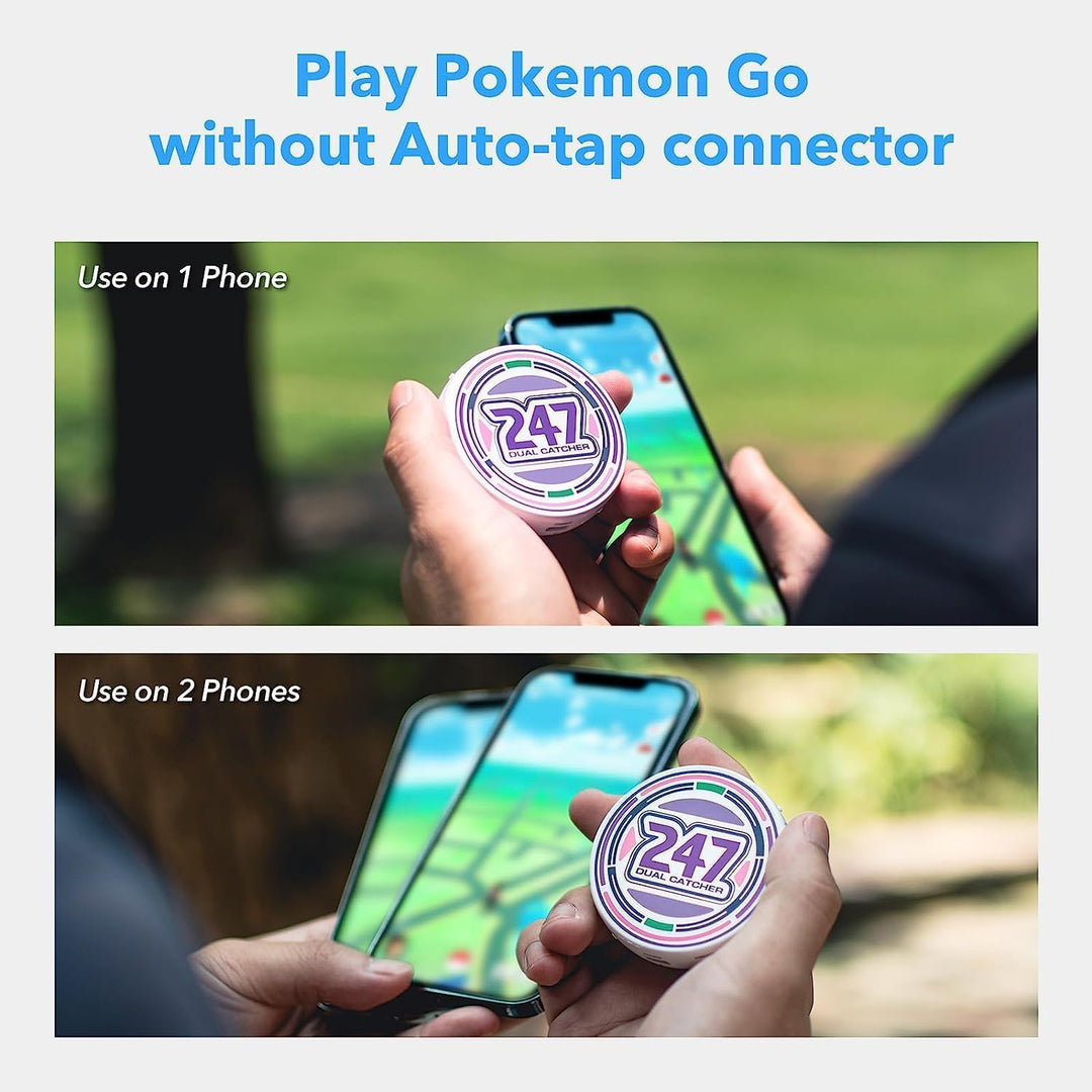 Mcbazel PhotoFast 247 Dual Auto Catcher für Poke Go, unterstützt Auto Fangen, Auto-Tippen, Auto-Wied