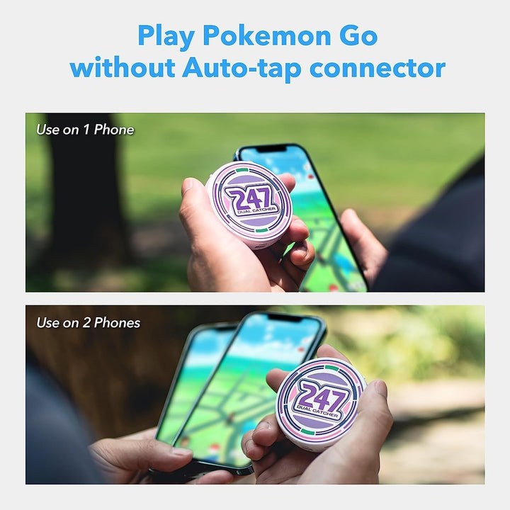 Mcbazel PhotoFast 247 Dual Auto Catcher für Poke Go, unterstützt Auto Fangen, Auto-Tippen, Auto-Wied