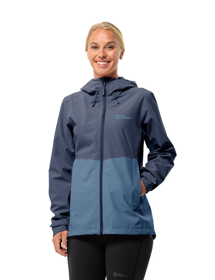 Jack Wolfskin Damen Jacke XS ice blue, XS ice blue