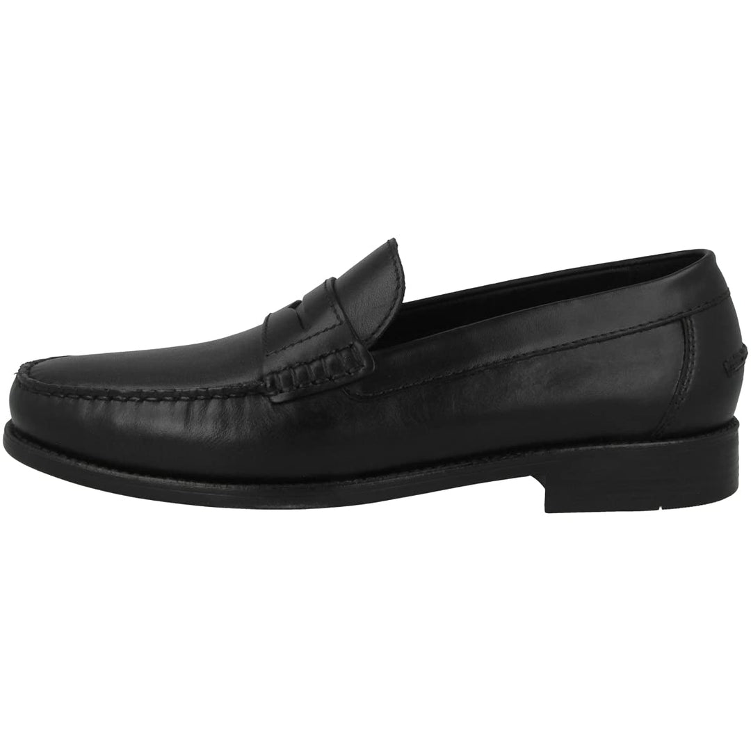 Geox Herren U641zb00043Loafer 40 EU Schwarz, 40 EU Schwarz