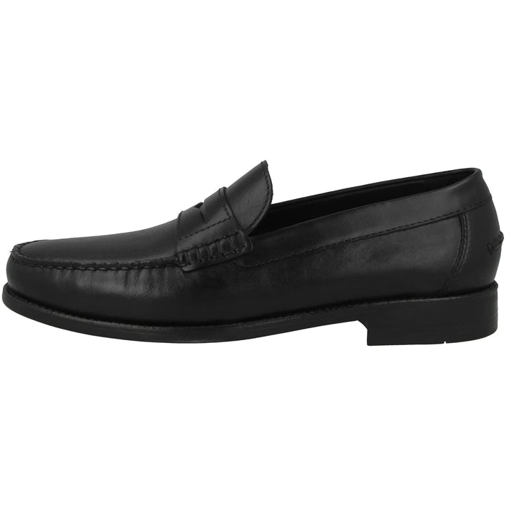 Geox Herren U641zb00043Loafer 40 EU Schwarz, 40 EU Schwarz