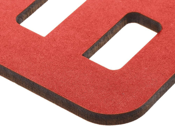 PRIM Veneer Colorino DIY Wanduhr Holz, Made in EU, Wood Wand-Deko ∅ von 600 bis 1000 mm, 3D Holz-Zif