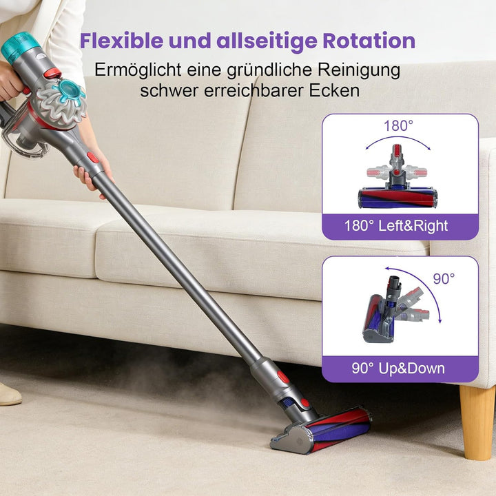 Softwalze Bodendüse für Dyson V7 V8 V10 V11 V15 SV10 SV11 SV12 SV14 SV15 SV22 SV25 SV27 SV28 SV37 St