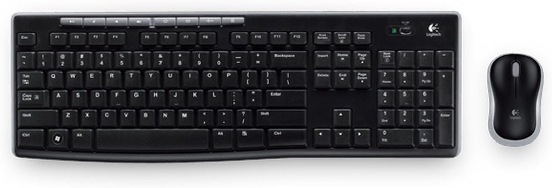 Logitech MK270 Kabellos Tastatur und Maus Combo - HEB QWERTY Layout