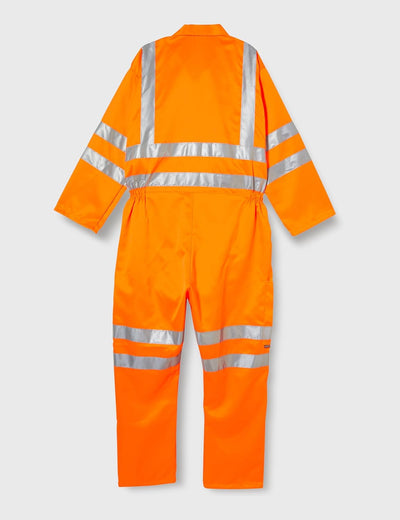 Hi-Vis Polycotton Coverall RIS Color: Orange Talla: 3 XL 3XL Orange, 3XL Orange