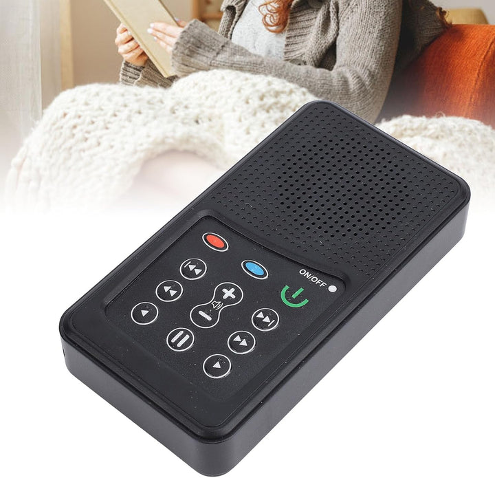 Audio Bible Player für Senioren, Solar Powered Scripture Hörbuch Player mit 4 GB Kapazität und Kopfh