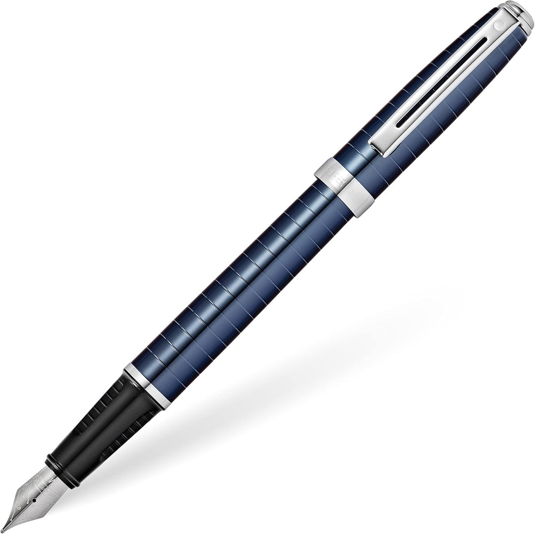Sheaffer Prelude Füllhalter (Federstärke F=Fein) Kobaltblau-Lack Blau Lack Fein, Blau Lack Fein
