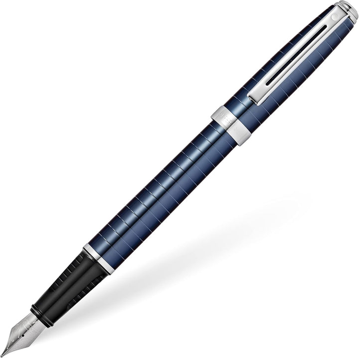 Sheaffer Prelude Füllhalter (Federstärke F=Fein) Kobaltblau-Lack Blau Lack Fein, Blau Lack Fein