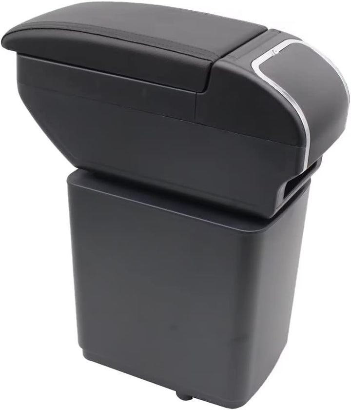 Doppelschicht Armlehne Box Für Citroen Berlingo 2010-2020 Mittelkonsole Aufbewahrungsbox mit Becherh