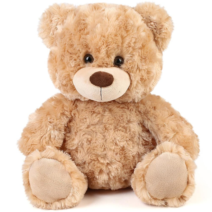 LotFancy Teddybär Kuscheltier 20cm, Süsses Stofftier Teddy, Klein, Braun | Plüschtier Teddy Bär, Bra