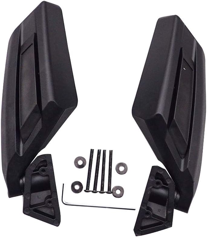 WOOSTAR 1.7" Konvexer Seitenspiegel Ersatz für UTV Polaris RZR Maverick X3 2017 2018 Suzuki Quadrace