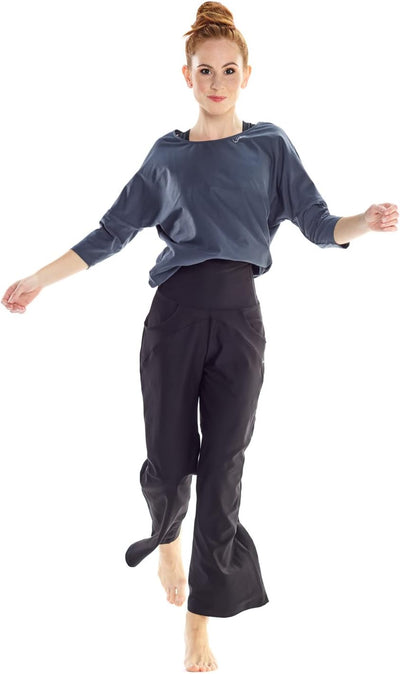 WINSHAPE Damen Damen Functional Light and Soft ¾-arm Top Dt111ls Yoga-Shirt XS Anthrazit, XS Anthraz