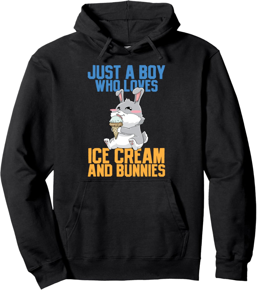 Eis Hase Kaninchen Kawaii Pullover Hoodie