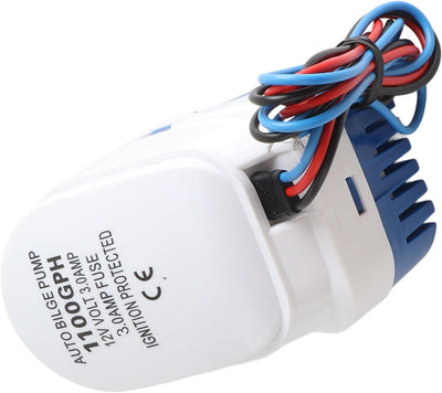 Bückenpumpe, 12 V, 1100 GPH, automatische Bahnpumpe für Boot, Tauchpumpe für Teiche, Schwimmbäder, S