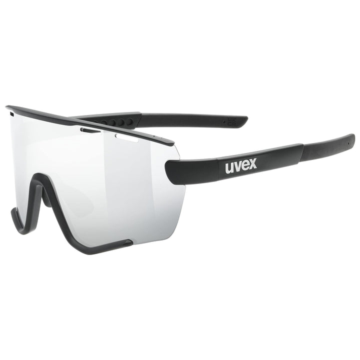 uvex Unisex Sportstyle 236 Set Sportbrille (1er Pack) Einheitsgrösse black mat/silver, Einheitsgröss