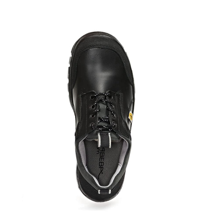 Abeba 32256 Anatom ESD Niedriger Schuh, S3, SRC, Schwarz, Grösse 39 39 EU, 39 EU