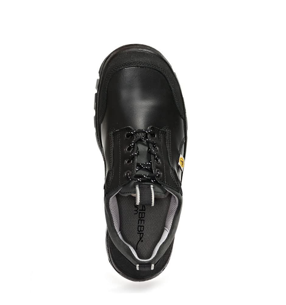 Abeba 32256 Anatom ESD Niedriger Schuh, S3, SRC, Schwarz, Grösse 43 43 EU, 43 EU
