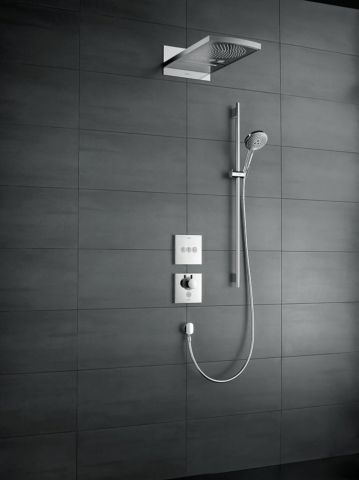 hansgrohe ShowerSelect Unterputz Highflow-Thermostat, für 1 Funktion + zusätzlicher Abgang, Chrom 1