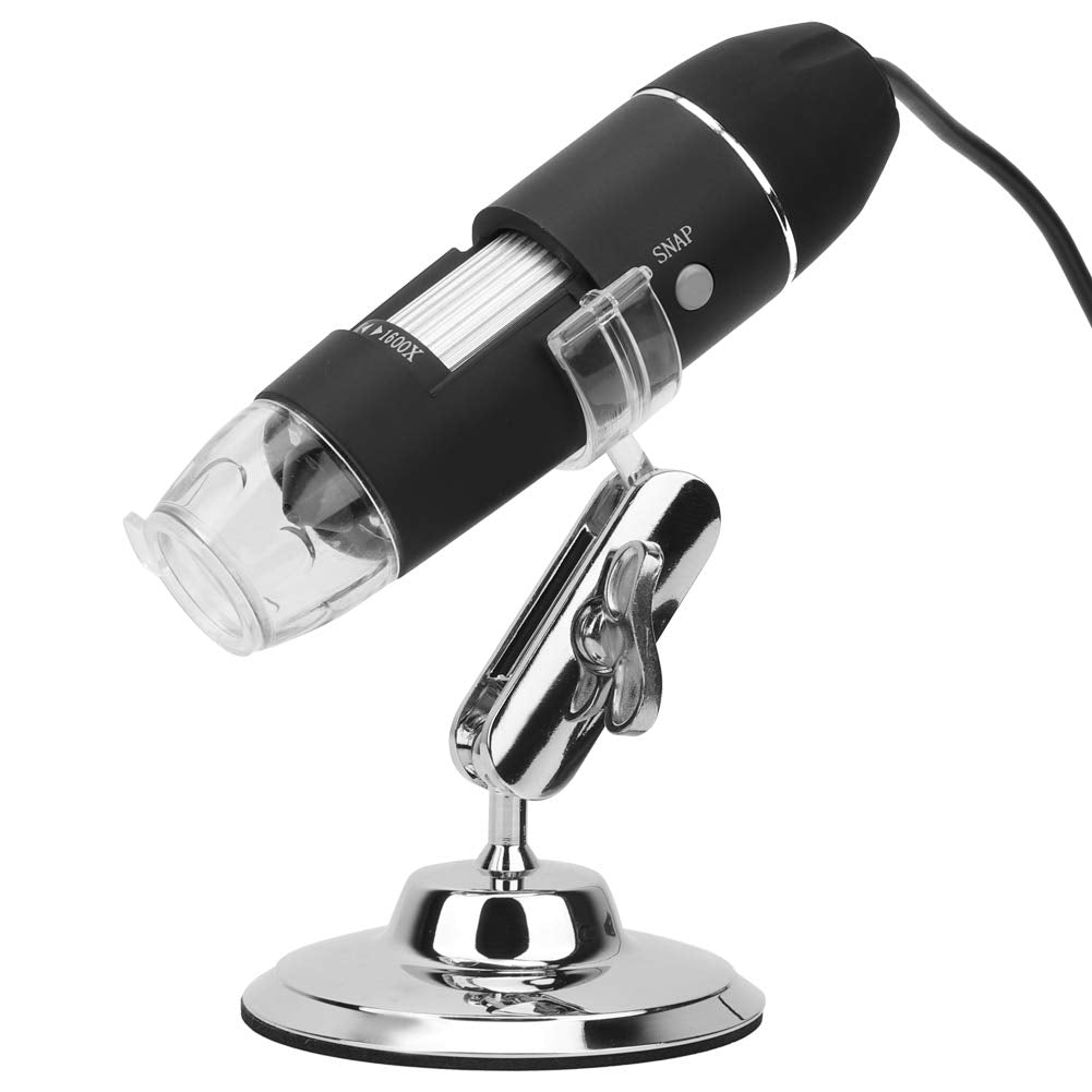 Elektronenmikroskop, digitale Mikroskopkamera, 30 W 1600X USB 5 V DC, LED-Mikroskop, HD-Handmikrosko