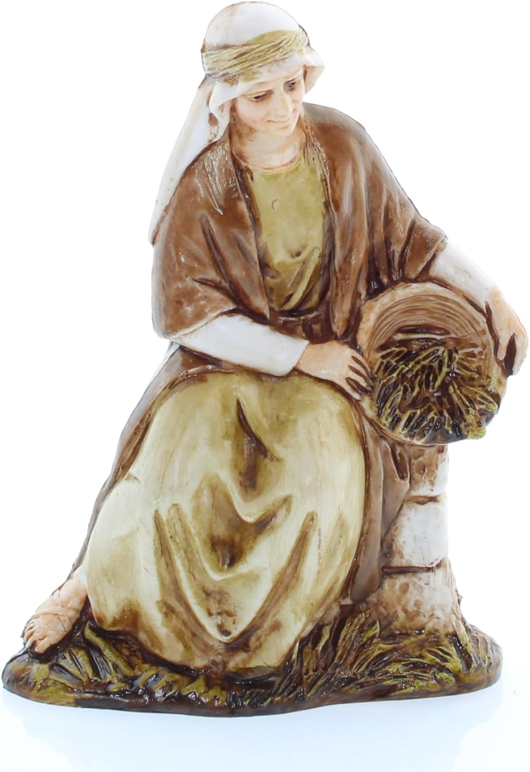 Moranduzzo Set mit 3 Bäuerinnen für Krippe 10 cm Massstab 1:20 – Standard 10 – Unzerbrechliche Figur