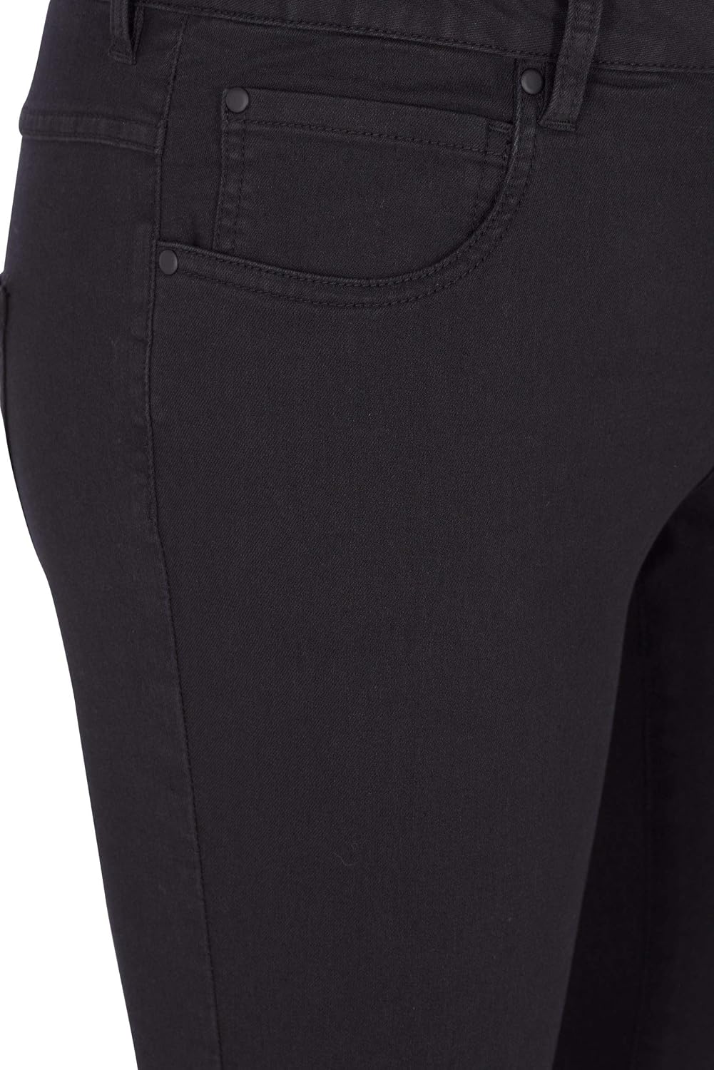 Zizzi Grosse Grössen Damen Super Slim Amy Jeans mit hoher Taille Gr 42-56 52W/82 Schwarz, 52W/82 Sch