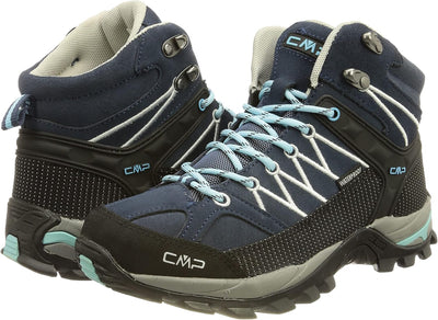 CMP Damen Rigel Mid Wmn Shoe Wp Trekking-& Wanderstiefel 38 EU Blue Stone, 38 EU Blue Stone