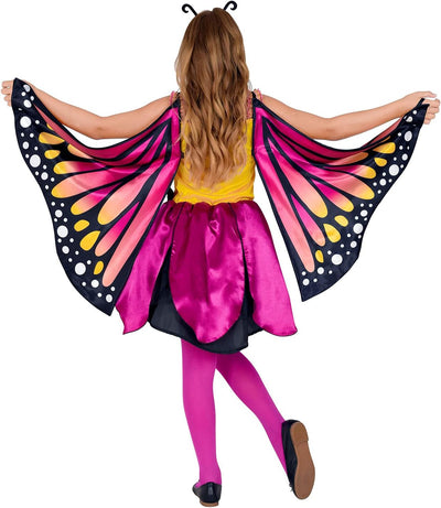 "BUTTERFLY" (tutu dress, wings, antennas) - (140 cm / 8-10 Years), 140