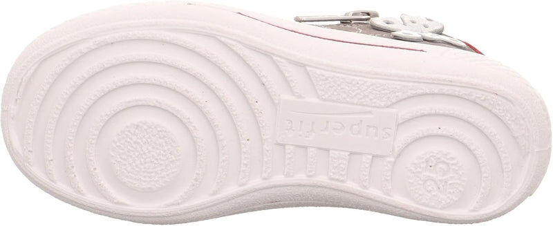 Superfit Mädchen Tensy Sneaker 25 EU Weit Hellgrau 2000, 25 EU Weit Hellgrau 2000
