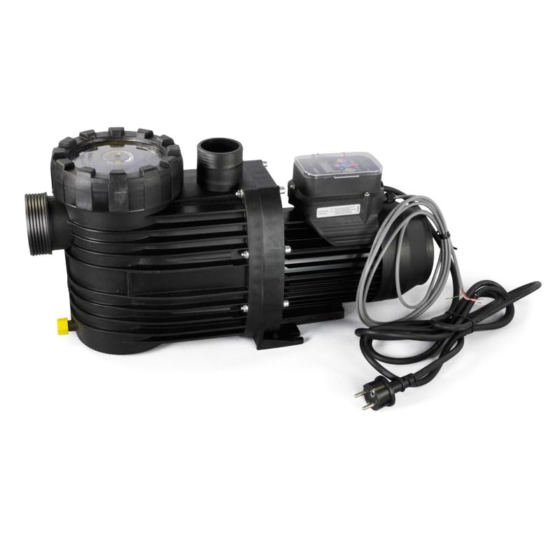 BADU Eco Touch Pro II - Energiesparende Poolpumpe mit variabler Drehzahl & leisen Betrieb - Für Pool
