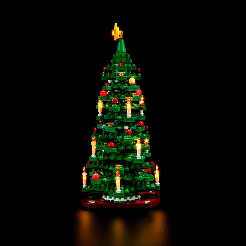 BRIKSMAX 40573 Led Licht für Lego Weihnachtsbaum - Compatible with Lego Bausteinen Modell - Ohne Leg