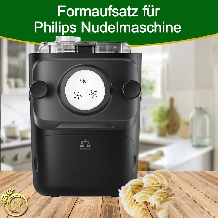 MY PASTA - Fusilli Star - Zubehör Für Pastamaker - Pasta Disc Kompatibel Mit Philips Pasta Maker Ava