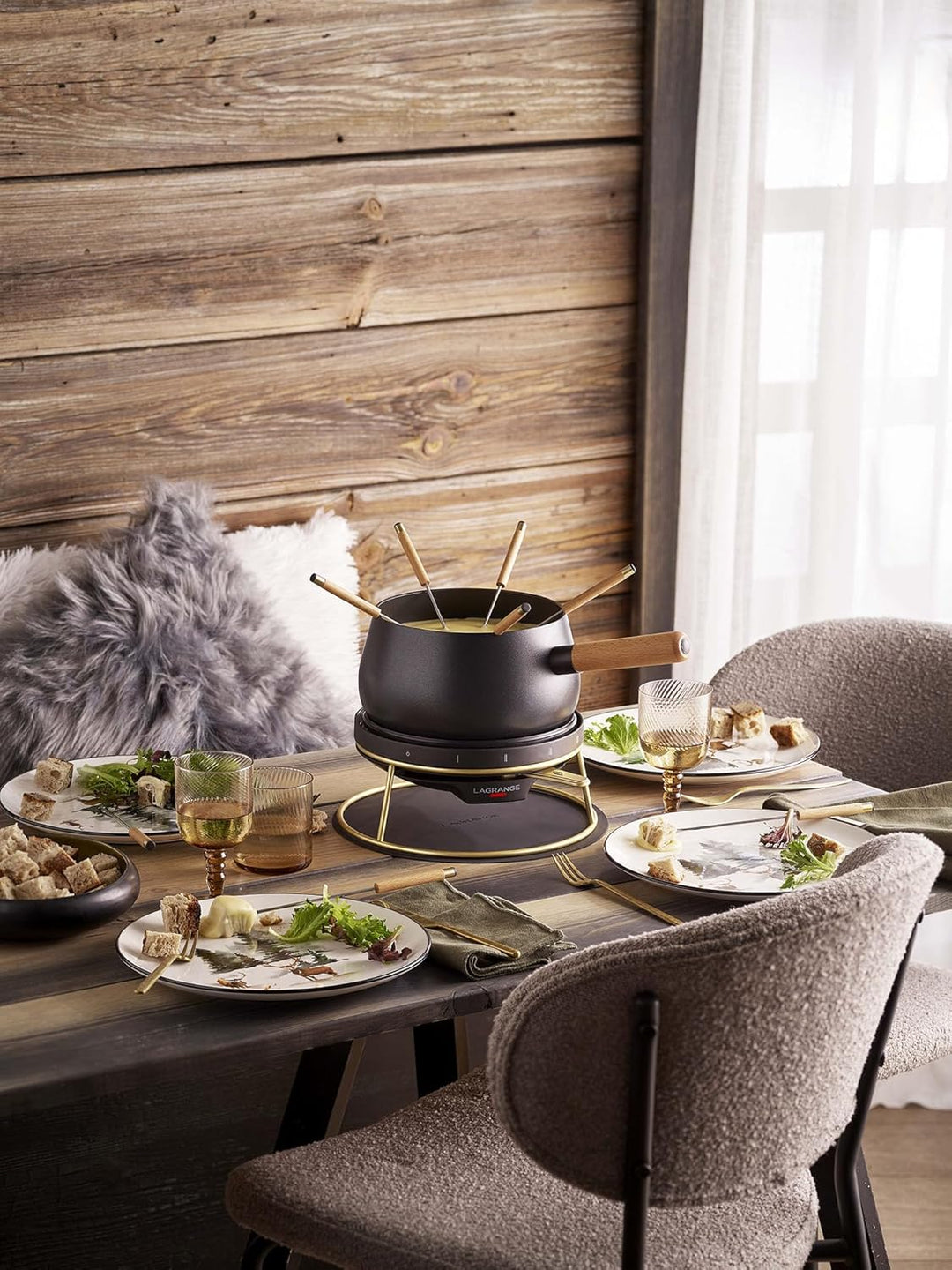 LAGRANGE - Heritage Fondue für alle Herdarten 8 Personen 349501 1200 W