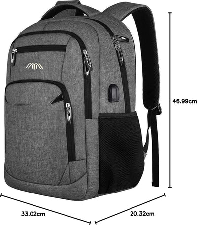 Laptop Rucksack, Jungen Schulrucksack Herren und Damen Daypack 15,6 Zoll Leichtgewicht wasserdichte