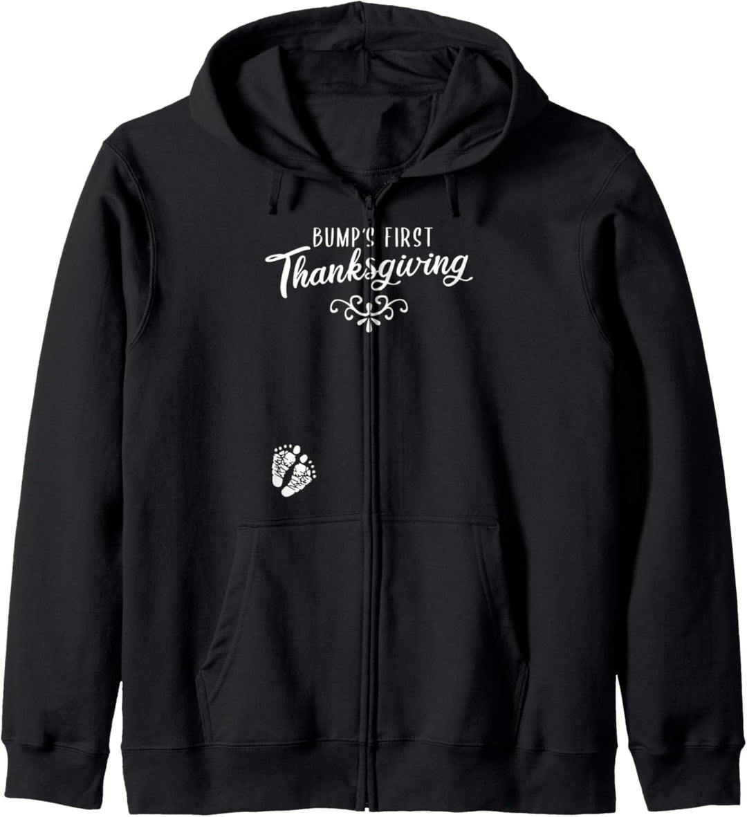 Frauen Thanksgiving Baby Ankündigung Schwangerschaft Kapuzenjacke