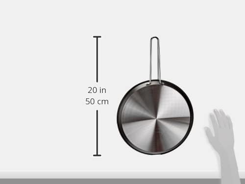 Frabosk CASALINGHI Doppelter Antihaftgrill 30 cm Küchenutensilien, Aluminium, Multicolor, 2 TLG