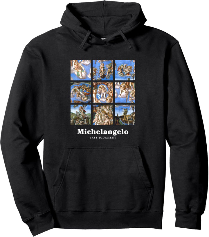 Michelangelo Gemälde Das Jüngste Gericht Pullover Hoodie