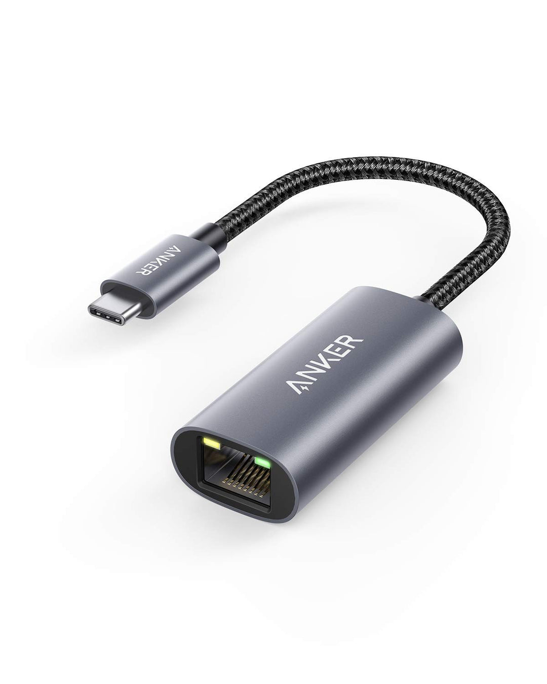Anker PowerExpand USB-C auf Gigabit Ethernet Adapter, Aluminium, kompaktes Design, USB-C Ethernet Ad
