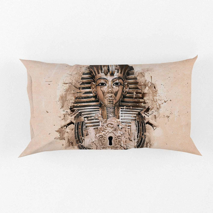 Loussiesd Ägypten Muster Bettwäsche Set für Jungen Mädchen Kinder Exotic Bettbezug Set mit Reissvers