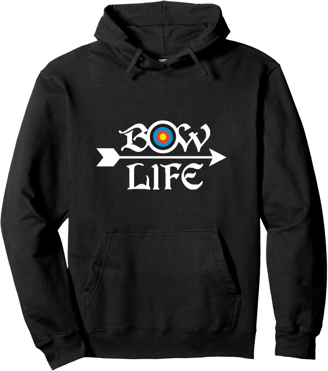 Bow Life Bogenschiessen Bogenschütze Pullover Hoodie