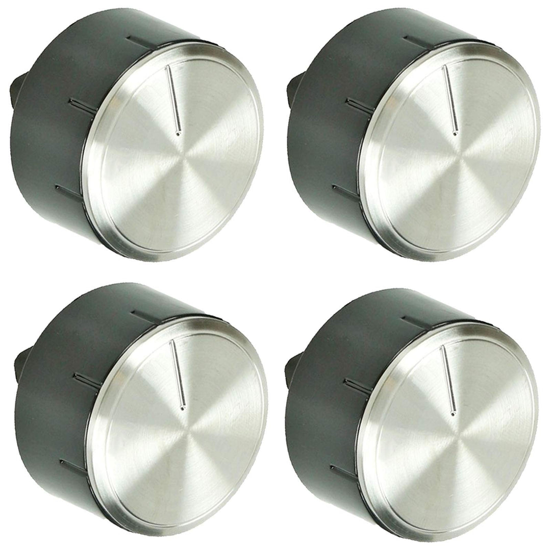 SPARES2GO Einstellknopf Schalter Taste für Bosch Herd Backofen Herd (4 Stück)