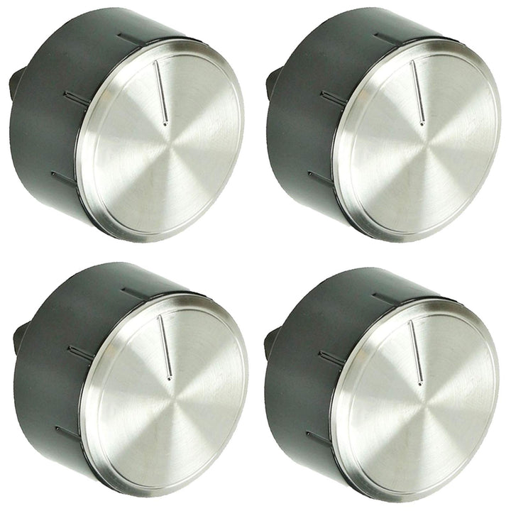 SPARES2GO Einstellknopf Schalter Taste für Bosch Herd Backofen Herd (4 Stück)