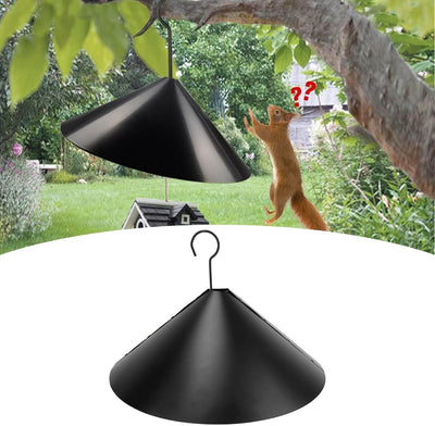 2 Stück Eichhörnchen-Klappe, universelle Eichhörnchen-sichere Schallwand, Vogelfutterschutz und Voge