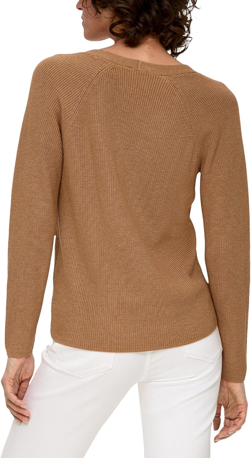 s.Oliver Strickpullover mit Raglanärmeln 40 84w5_zimt, 40 84w5_zimt